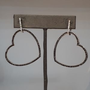 Black Crystal Adjustable Crystal Earing